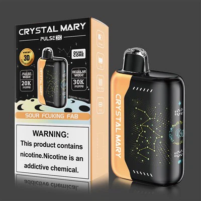CM VAPE 30000 PUFF PULSE X Vape Sapore 5%: acido Fcuking Fab