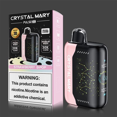 CM VAPE 30K PUFF PULSE X Vape monouso Sapore 5%: Fragola B-Pop